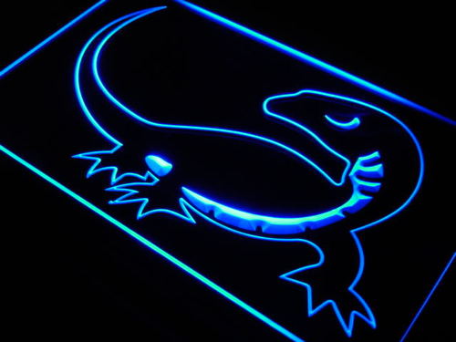 Lizard Beer Bar Pub Club Display Neon Light Sign